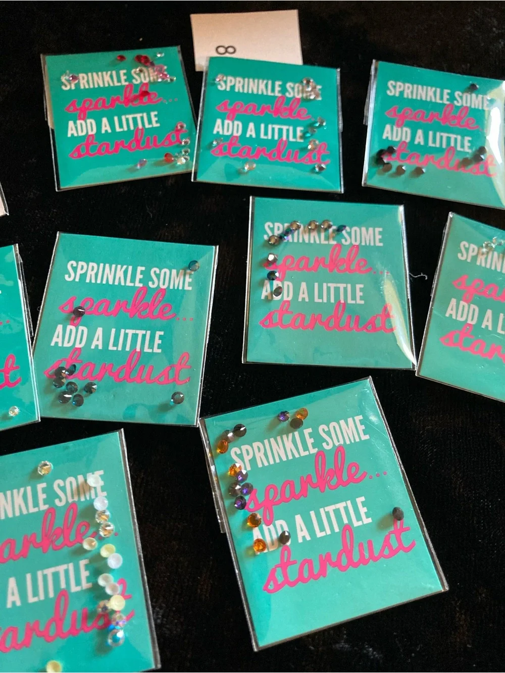 Origami Owl assorted  'Sprinkle Some Sparkle' Charm 10 packs